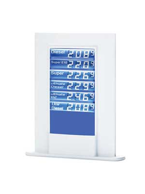 PREORDER Viessmann Modellspielwaren HO 1396 Double-Sided Gas Price Display Sign ARAL | 127.49