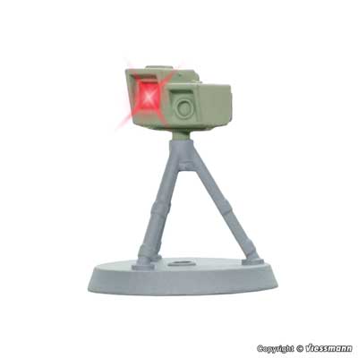 PREORDER Viessmann Modellspielwaren HO 1332 Modern Tripod-Mount Radar Speed Camera with LED Flash | 28.04