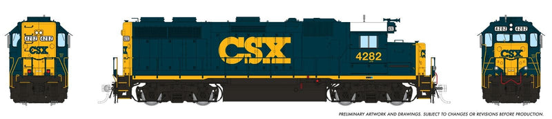 PREORDER Rapido HO 39017 EMD GP39 Locomotive, CSX
