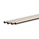 K&S Engineering 3905 Round Aluminum Tubes, 6mm (4)