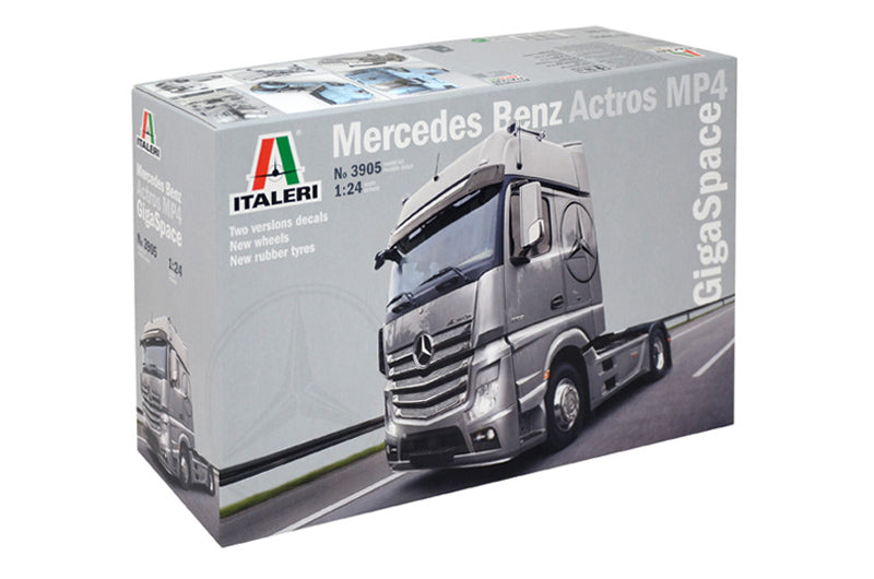 Italeri 3905 - SCALE 1 : 24 Mercedes Benz Actros MP4 Gigaspace