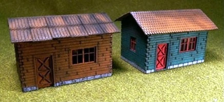 Proses by Bachmann HO 39101 (LS-004) Cottage Kits (2)