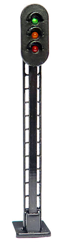 Bachmann HO 39115 3-Color Lighted Block Signal
