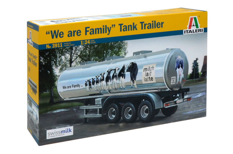 Italeri 3911 - SCALE 1 : 24 CLASSIC TANK TRAILER "We are family"