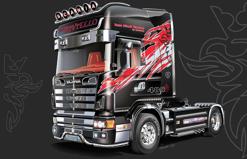 Italeri 3922 - SCALE 1 : 24 SCANIA 164L TOPCLASS