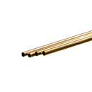 K&S Engineering 3924 Round Brass Tubes, 6mm (4)
