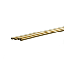 K&S Engineering 3925 Round Brass Tubes, 7mm (4)