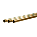 K&S Engineering 3927 Round Brass Tubes, 9mm (3)