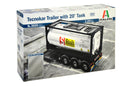 Italeri 3929 TECNOKAR TRAILER WITH 20' TANK 1:24
