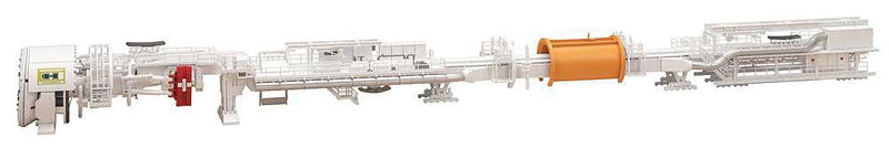 Faller Gmbh 130900 Gripper TBM Tunnel Boring Machine - Kit -- 38-3/16" 97cm Long, 3-3/8" 8.5cm Diameter, HO Scale