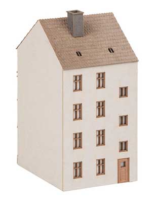 Faller Gmbh 282792 Townhouse with Bakery -- Kit - 1-1/4 x 1-5/8 x 2-9/16" 3.2 x 4.2 x 6.5cm, Z Scale