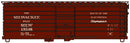Accurail HO 39921 Milwaukee Road 40' Rib-Side Boxcar, Phase I Long Rib Kit, Milwaukee Road