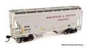PREORDER Walthers Mainline HO 910-49330 39' Trinity 3281 2-Bay Covered Hopper, Winchester & Western