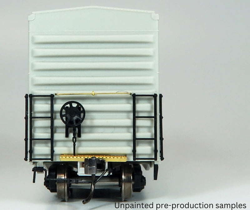 Rapido 173004 HO NSC 5304 Plug & Sliding Door Boxcar 2-Pack - Ready to Run -- Canadian National (Expo 86 Schemes, black, red,1 each: blue, purple)