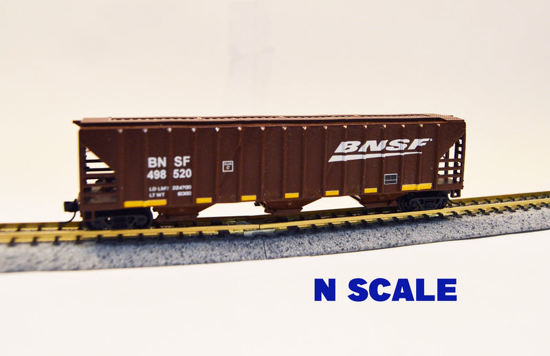 Value Trains USA N N21001 PS-4785 Covered Hopper, Burlington Northern Santa Fe