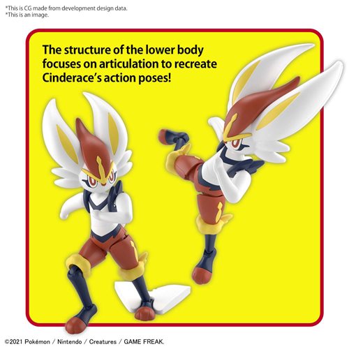 Pokemon Cinderace Model Kit 2601813