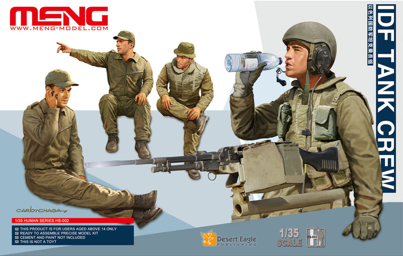 Meng-Model HS-002 IDF TANK CREW 1:35