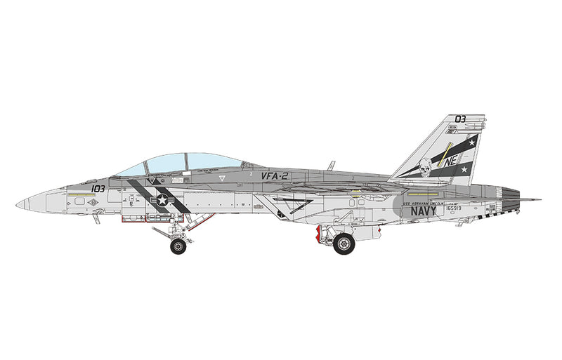 Meng-Model LS-016 BOEING F/A-18F SUPER HORNET BOUNTY HUNTERS 1:48