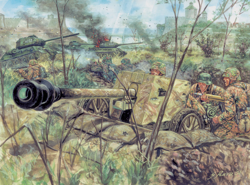 Italeri 6096 Pak 40 Antitank Gun 1:72