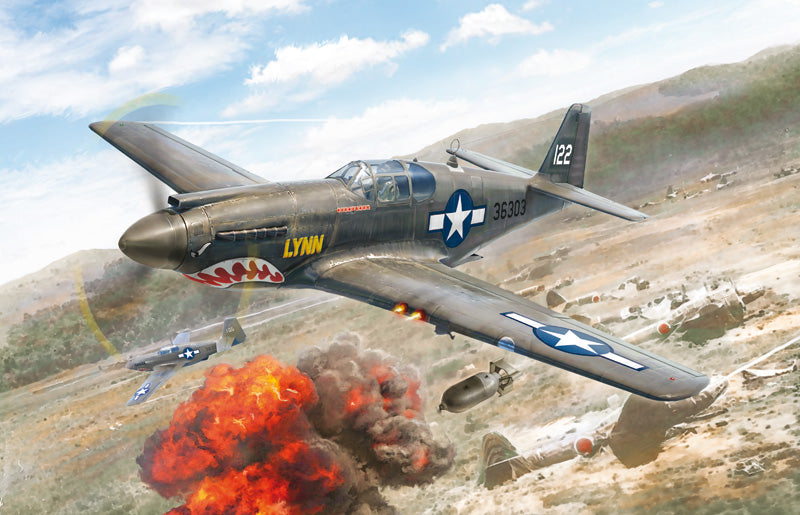 Italeri 1423 - SCALE 1 : 72 P-51A Mustang