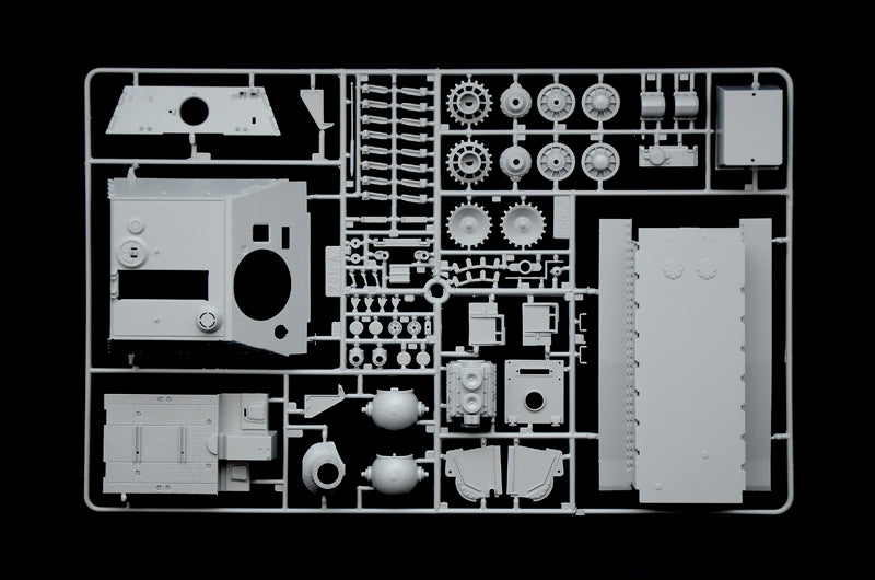 Italeri 6573 - SCALE 1 : 35 38 cm RW 61 auf STURMMORSER TIGER