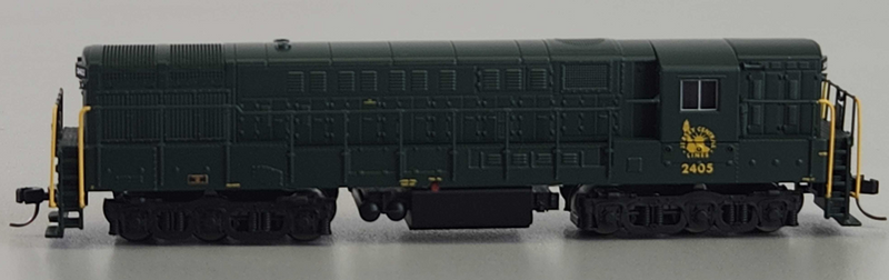 Atlas 40005387 N TRAIN MASTER PH.1B SILVER JERSEY CENTRAL [NO STRIPES]