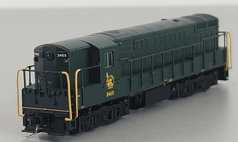 Atlas 40005407 N TRAIN MASTER PH.1B GOLD JERSEY CENTRAL [NO STRIPES]