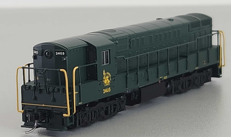 Atlas 40005387 N TRAIN MASTER PH.1B SILVER JERSEY CENTRAL [NO STRIPES]