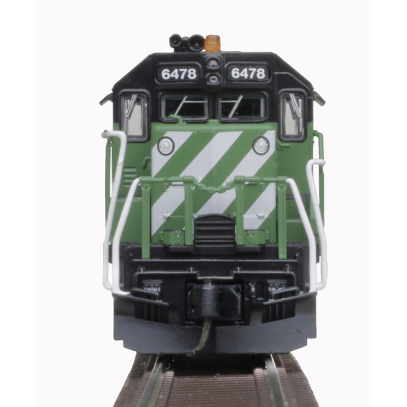 Atlas 40005562 EMD SD45 Low Nose - Standard DC - Master(R) Silver -- Burlington Northern