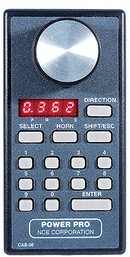 NCE CAB06 Cab06 Intermediate DCC Throttle, Standard