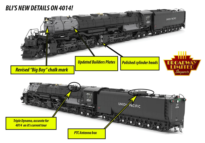 BLI 9500 UP Big Boy 4-8-8-4,
