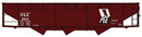 Accurail HO 7568 AAR 70-Ton Offset-Side 3-Bay Hopper Kit, Pacific Great Eastern