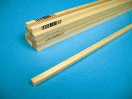 Midwest Products 4045 Basswood Strips, 1/8" x 3/16" x 24" (36-Pack)