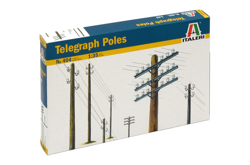 Italeri 404 - SCALE 1 : 35 Telegraph Poles
