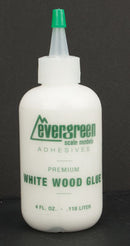 Evergreen Scale Models 83 White Wood Glue, 4oz