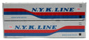 Jacksonville Terminal Company N 405695 40' Standard Height Containers with Magnetic System, NYK Line (2)