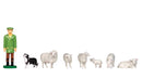Bachmann Trains HO 33304 Farmer McColl, Sheepdog, Sheep
