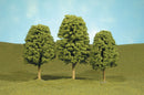 Bachmann Trains HO 32006 Deciduous Trees, SceneScapes, 3 to 4" 7.6 to 10.2cm (3)