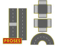 Bachmann Trains N 39125 Asphalt Road Set