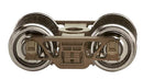 Bachmann Trains HO 42910 Andrews Leaf-Spring Friction-Bearing Trucks with Metal Wheels, 1 Pair