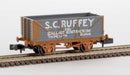 Bachmann Trains N 77092 Thomas & Friends, Wood Gondola, Ready-to-Run, S.C. Ruffey
