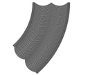 Vollmer 48246 Weathered Cobblestone Street 45 Degree Curve