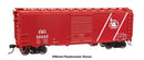 Walthers Mainline HO 45207 40' ACF Welded Boxcar with 8' Youngstown Door, Central of New Jersey