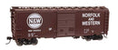 Walthers Mainline HO 45216 40' ACF Welded Boxcar with 8' Youngstown Door, Norfolk & Western