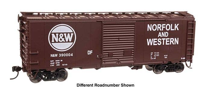PREORDER Walthers Mainline HO 45219 40' ACF Welded Boxcar with 8' Youngstown Door, Norfolk & Western