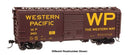 Walthers Mainline HO 45227 40' ACF Welded Boxcar with 8' Youngstown Door, Western Pacific