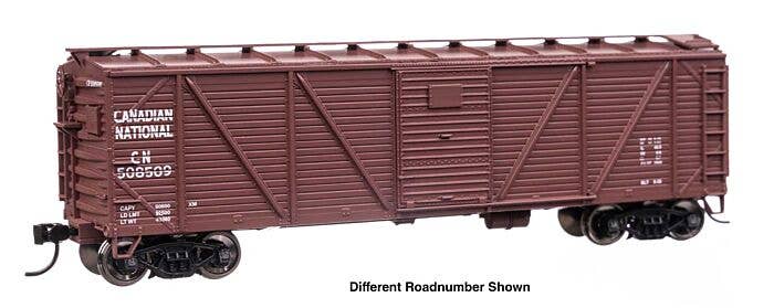 PREORDER Walthers Mainline HO 40357 40' ARA Single Sheathed Boxcar with Dreadnaught Ends, Canadian National