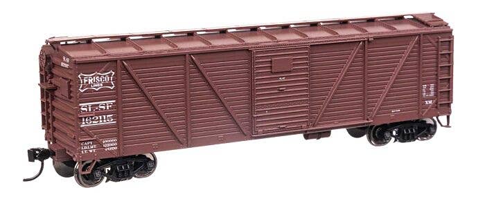 PREORDER Walthers Mainline HO 40359 40' ARA Single Sheathed Boxcar with Dreadnaught Ends, St. Louis-San Francisco