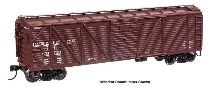 PREORDER Walthers Mainline HO 40364 40' ARA Single Sheathed Boxcar with Dreadnaught Ends, Illinois Central
