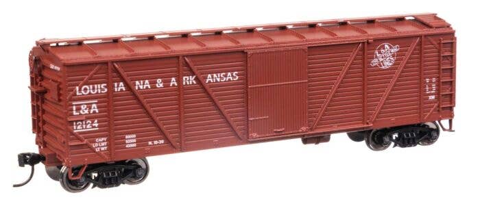 PREORDER Walthers Mainline HO 40367 40' ARA Single Sheathed Boxcar with Dreadnaught Ends, Louisiana & Arkansas